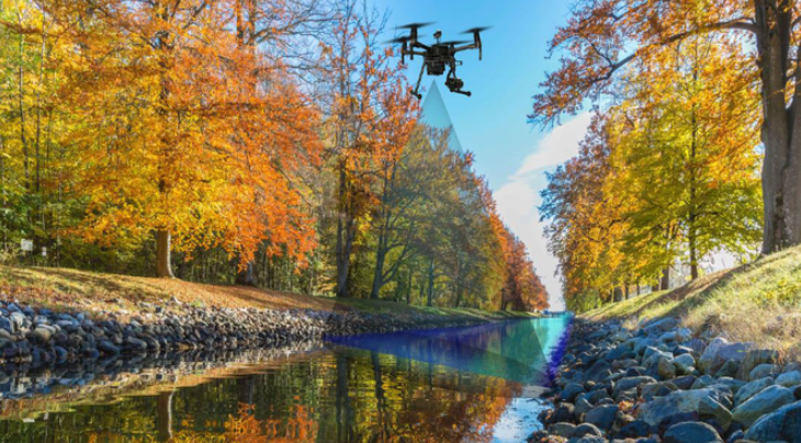 機載多光譜相機在水體監測中的應用